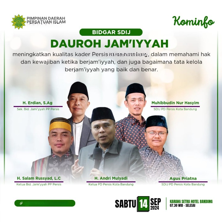 Dauroh Jamiyyah SDIJ PD PERSIS Kabupaten Flores Timur